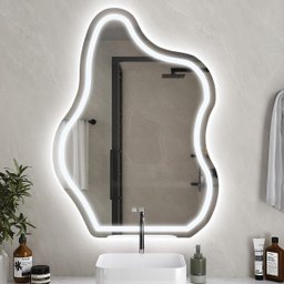 Espelho Led 3 Cores Banheiro Organico Touch C/ Desembaçador - 2