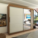 Ver imagem 1 de Guarda-roupa Casal Castle Rock 100% Mdf 2 Portas 4 Gavetas com Espelho - Panorama M