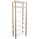 Ver imagem 1 de Estante 72x38x195 Branco C/ 7 Prat. 24,3cm