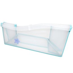 Banheira Infantil Dobrável Azul - Buba - 2