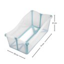 Ver imagem 4 de Banheira Infantil Dobrável Azul - Buba