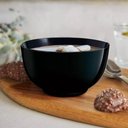 Ver imagem 4 de 25 Cumbucas Vidro Opalino 300ml Bowl Tigela Restaurante Diwali Black 12x5cm