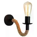 Ver imagem 1 de Arandela Nitrolux Ac-01 Corda C/preto 210x160mm E-27