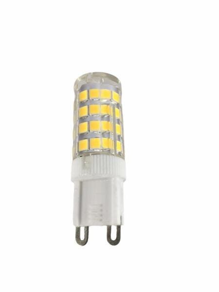 Kit 6 Lâmpada LED Halopin G9 5W para Lustre Arandela e Decoração - 1