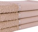 Ver imagem 3 de Kit 12 Toalhas Lavabo Pintar Ponto Russo Perfeito Estilo - Bege