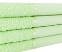 Ver imagem 3 de Kit 12 Toalhas Lavabo Pintar Ponto Russo Perfeito Estilo - Verde claro