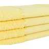 Kit 12 Toalhas Lavabo Pintar Ponto Russo Perfeito Estilo - Amarelo - 3
