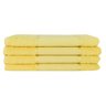 Kit 12 Toalhas Lavabo Pintar Ponto Russo Perfeito Estilo - Amarelo - 1