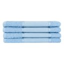 Ver imagem 1 de Kit 12 Toalhas Lavabo Pintar Ponto Russo Perfeito Estilo - Azul Claro