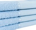 Ver imagem 3 de Kit 12 Toalhas Lavabo Pintar Ponto Russo Perfeito Estilo - Azul Claro