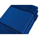 Ver imagem 4 de Kit 12 Toalhas Lavabo Pintar Ponto Russo Perfeito Estilo - Azul Marinho