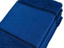 Ver imagem 4 de Kit 12 Toalhas Lavabo Pintar Ponto Russo Perfeito Estilo - Azul Marinho