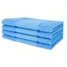 Kit 12 Toalhas Lavabo Pintar Ponto Russo Perfeito Estilo - Azul Turquesa - 2