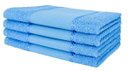 Ver imagem 2 de Kit 12 Toalhas Lavabo Pintar Ponto Russo Perfeito Estilo - Azul Turquesa