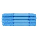 Ver imagem 1 de Kit 12 Toalhas Lavabo Pintar Ponto Russo Perfeito Estilo - Azul Turquesa