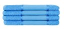 Ver imagem 1 de Kit 12 Toalhas Lavabo Pintar Ponto Russo Perfeito Estilo - Azul Turquesa
