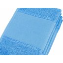 Ver imagem 4 de Kit 12 Toalhas Lavabo Pintar Ponto Russo Perfeito Estilo - Azul Turquesa