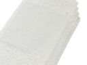 Ver imagem 4 de Kit 12 Toalhas Lavabo Pintar Ponto Russo Perfeito Estilo - Creme