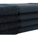 Ver imagem 3 de Kit 12 Toalhas Lavabo Pintar Ponto Russo Perfeito Estilo - Preto