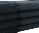 Ver imagem 3 de Kit 12 Toalhas Lavabo Pintar Ponto Russo Perfeito Estilo - Preto