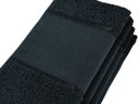 Ver imagem 4 de Kit 12 Toalhas Lavabo Pintar Ponto Russo Perfeito Estilo - Preto