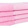 Kit 12 Toalhas Lavabo Pintar Ponto Russo Perfeito Estilo - Rosa - 3