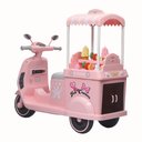 Ver imagem 2 de Moto Elétrica Infantil 12V Sorveteria - Rosa