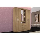 Ver imagem 4 de Guarda Roupa 5 Portas e 3 Gavetas Havana Star 5.3 Atacama - Santos Andirá