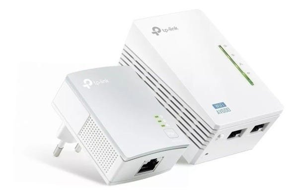 Tl-Wpa4220 Kit Starter 300Mbps Av600 Wifi Powerline Ver3.0 - 1