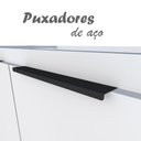 Ver imagem 5 de Gabinete de Aço Para Pia 120cm 2 Portas 3 Gavetas Jupter Cozimax Cinza Argila