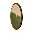 Ver imagem 2 de Espelho Decorativo Redondo Elipse Laqueado 90x90:CASTANHO
