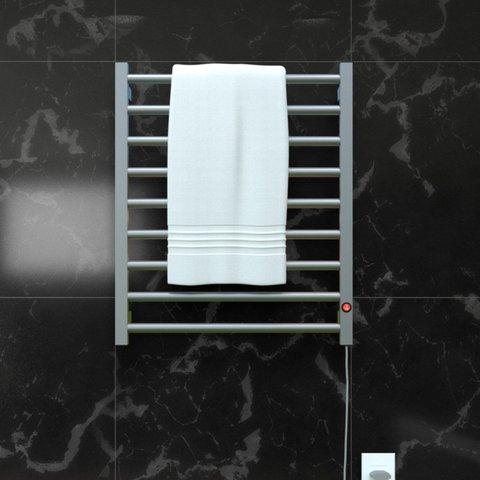 Toalheiro Térmico Alumínio 9 Barras Clássico Bivolt