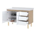Ver imagem 2 de Gabinete de Cozinha 116cm Branco - Rorato