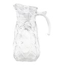 Ver imagem 2 de Jarra De Vidro Com 6 Copos Tampa Água Suco 1800ml