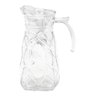 Jarra De Vidro Com 6 Copos Tampa Água Suco 1800ml - 2