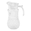 Ver imagem 2 de Jarra De Vidro Com 6 Copos Tampa Água Suco 1800ml
