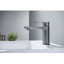 Ver imagem 2 de Torneira Misturador Monocomando Grafite Redondo para Banheiro