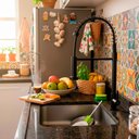 Ver imagem 6 de Torneira de Cozinha Gourmet de Bancada 360° Moderna Fosca Preta Aço Inox 304 Brinovar