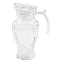 Ver imagem 2 de Jarra De Vidro Com 6 Copos Tampa Água Suco 1800ml