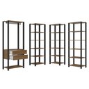Ver imagem 5 de Guarda-roupa Closet Modulado Valencia 2 Gavetas 337cm Madesa 05
