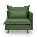 Ver imagem 3 de Sofá Modular Braço Lateral com Pé Madeira Sôma CabeCasa MadeiraOriginals