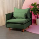 Ver imagem 1 de Sofá Modular Braço Lateral com Pé Madeira Sôma CabeCasa MadeiraOriginals