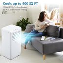 Ver imagem 3 de Takywep Ar Condicionado Portátil 10000 Btu Branco 41 M² 3 em 1