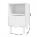 Ver imagem 4 de Armário para Escritório 1 Porta Basculante Branco 539 - Pnr Móveis