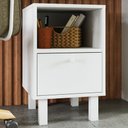 Ver imagem 1 de Armário para Escritório 1 Porta Basculante Branco 539 - Pnr Móveis