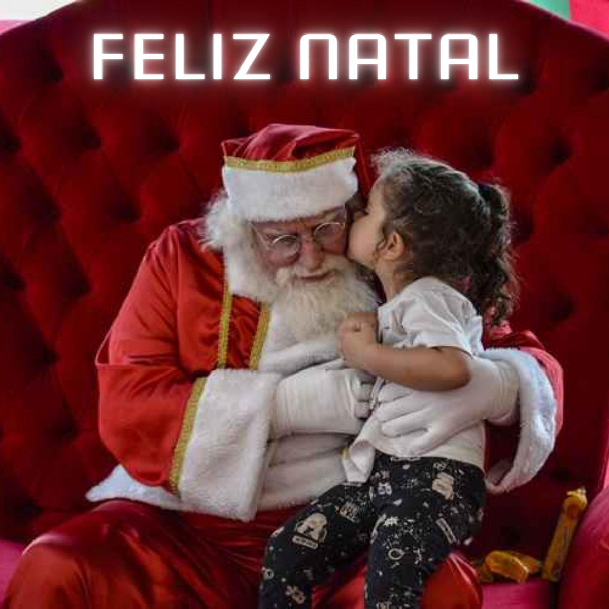 Roupa Papai Noel Feltro Tamanho Único Fantasia Natal - 6