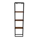 Ver imagem 3 de Prateleira Decorativa de Parede Ferro e Madeira Metalon Design Decoração Multiuso