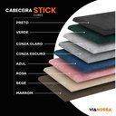 Ver imagem 7 de Cabeceira Modular Estofada Adesiva Autocolante Queen 1,60 - Bege