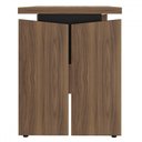 Ver imagem 3 de Mesa para Escritório Operacional Nogal/preto - Artany Móveis