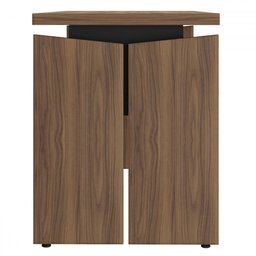 Mesa para Escritório Operacional Nogal/preto - Artany Móveis - 3 Mesa para Escritório Operacional Nogal/preto - Artany Móveis - 3